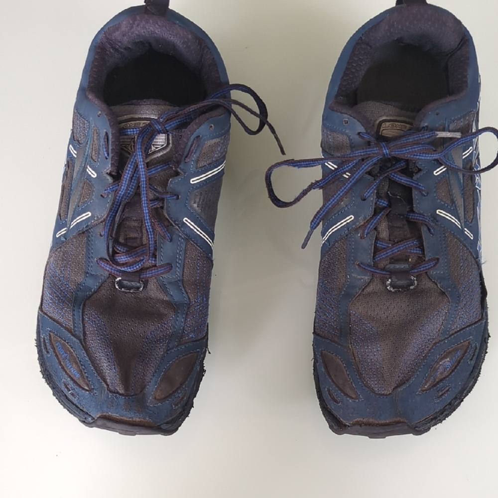 Altra Lone Peak 3.5 Trail Running Shoes Men's Athletic Shoes - Blue and Black